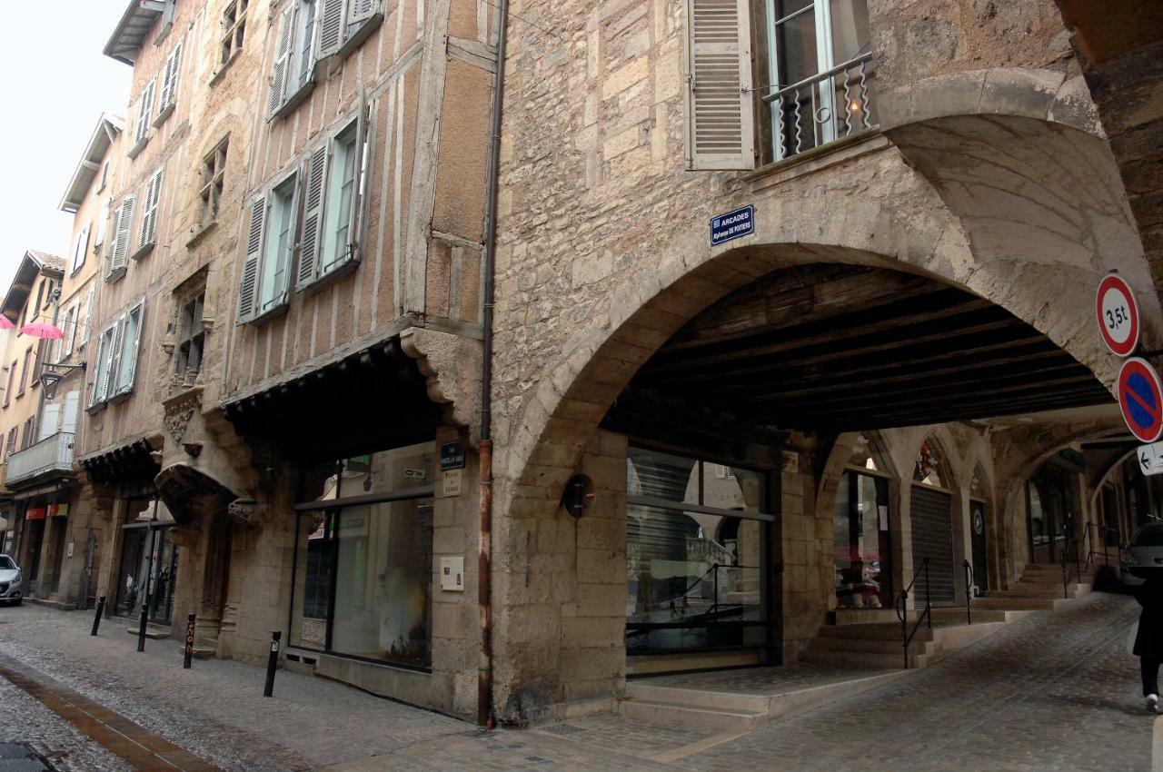 Maison Renaissance Monument Historique XV Eme 1497 Вильфранш-де-Руэрг Экстерьер фото